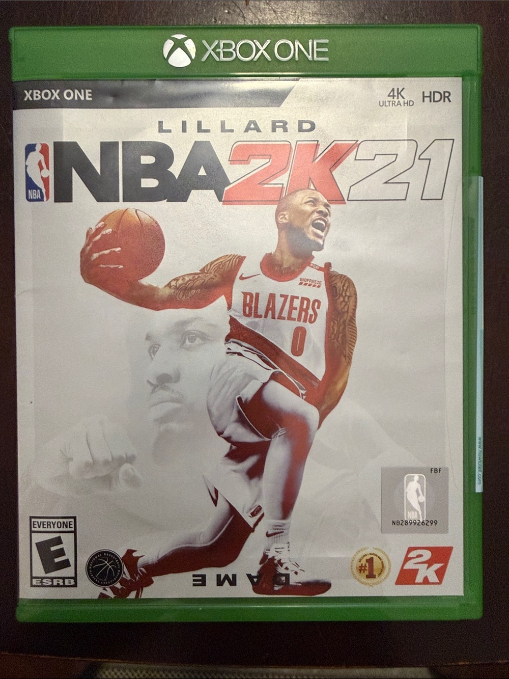 NBA 21 Xbox One - Damian Lillard Cover Xbox One